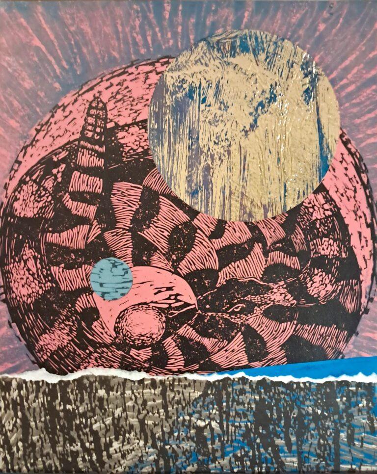 4.Aleksandra Jadczuk,Bez tytułu,collage,50x40 cm,2024