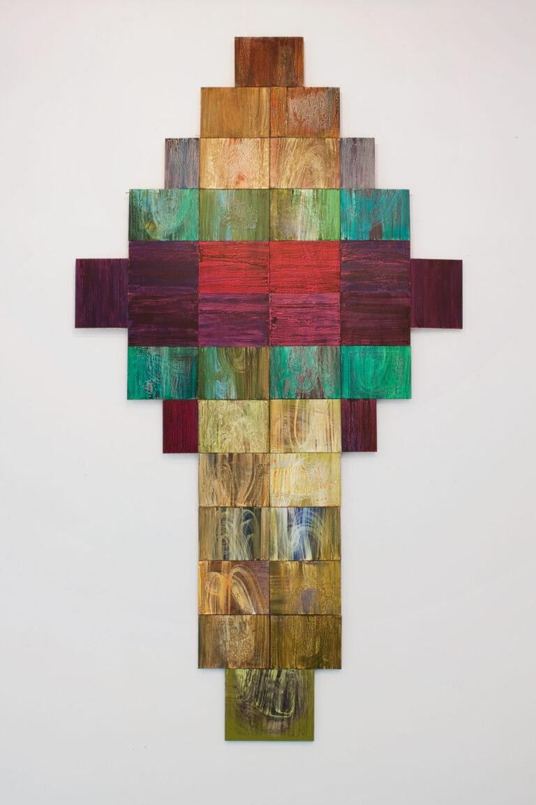 5.9.bez tytułu,olej i akryl na płótnie,240x400cm,2010